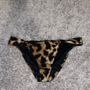 Victoria’s Secret cheetah print swim bottoms